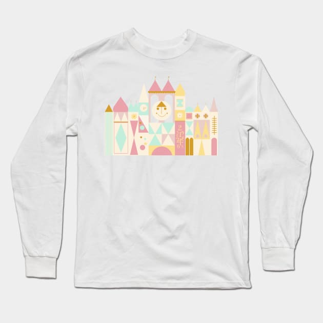 Happy Castle - Bold Long Sleeve T-Shirt by littlemoondance